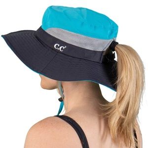 Wide Brim Bucket Hat